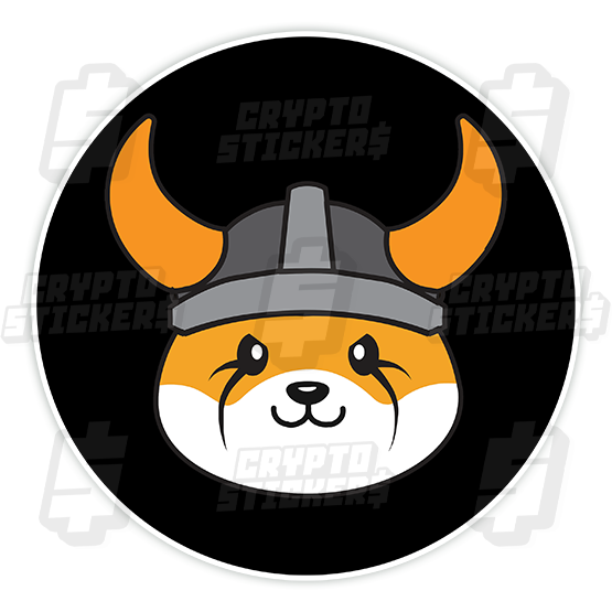 FLOKI CRYPTO STICKERS 2