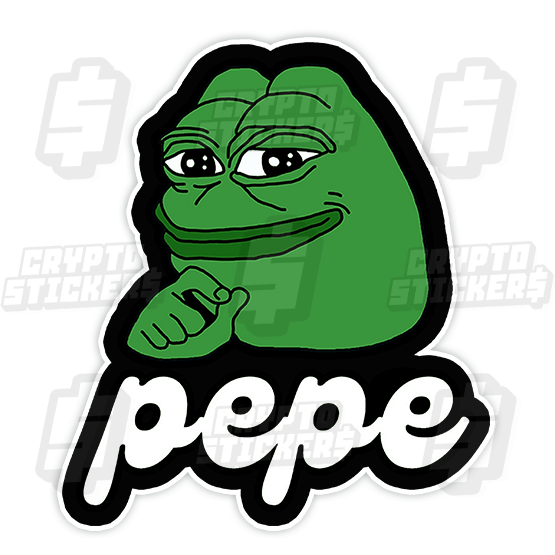 PEPE CRYPTO STICKERS 4
