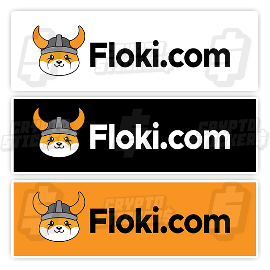 FLOKI CRYPTO STICKERS 6