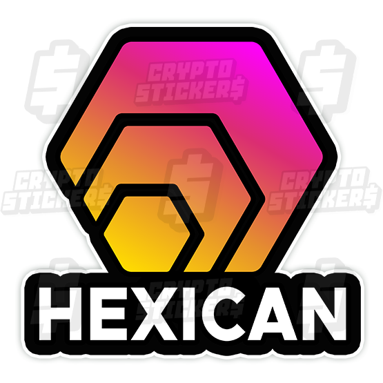 HEX CRYPTO STICKERS 13