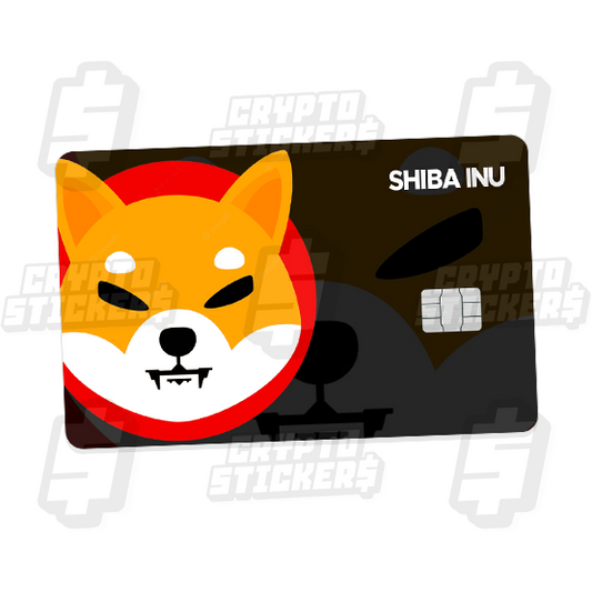 SHIBA INU STICKERS CARD SKINS