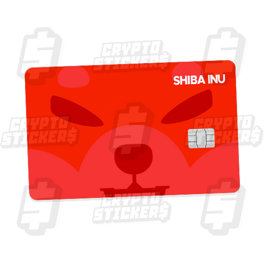 SHIBA INU STICKERS CARD SKINS