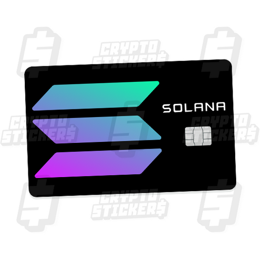 SOLANA STICKERS CARD SKINS