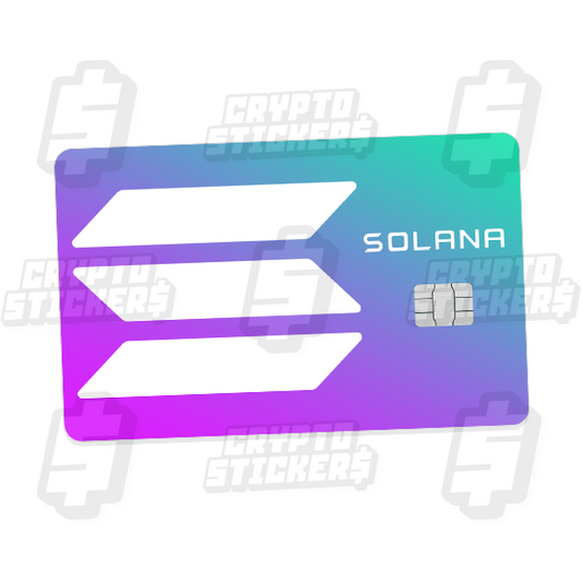 SOLANA STICKERS CARD SKINS