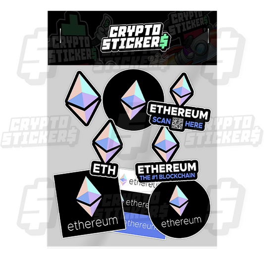 ETHEREUM CRYPTO STICKERS PACK