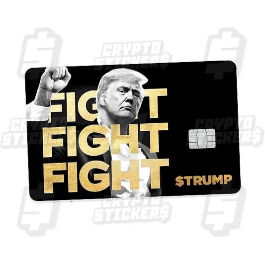 TRUMP STICKERS CARD SKINS