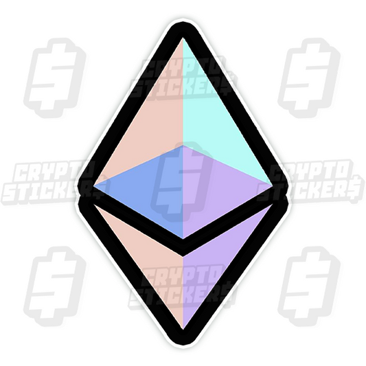 ETH ETHEREUM CRYPTO STICKERS 1