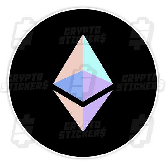 ETH ETHEREUM CRYPTO STICKERS 2