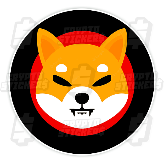 SHIB SHIBA INU CRYPTO STICKERS 2