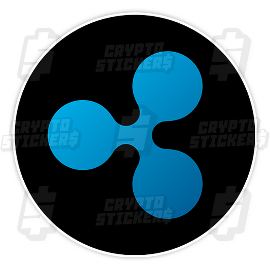 XRP RIPPLE CRYPTO STICKERS 2