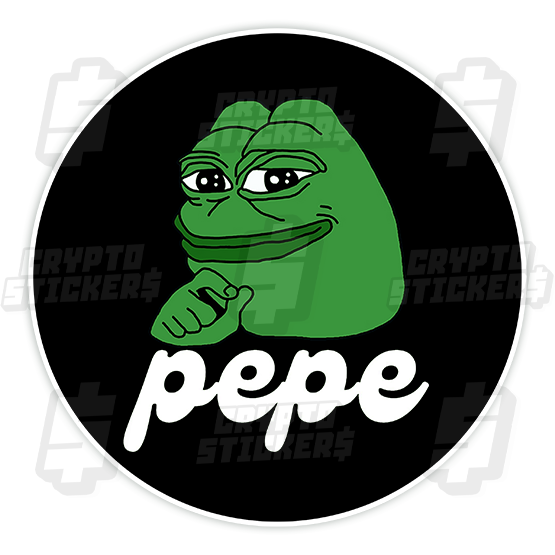 PEPE CRYPTO STICKERS 3