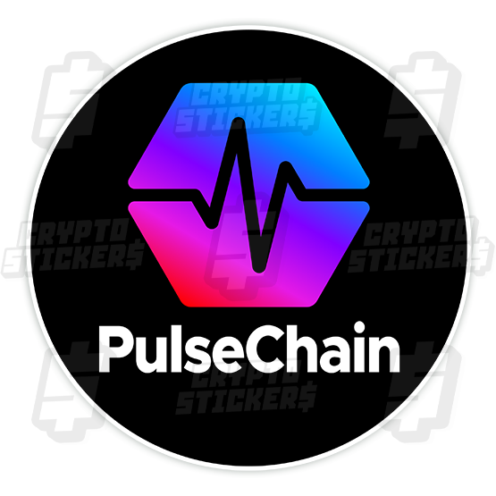 PLS PULSECHAIN CRYPTO STICKERS 3