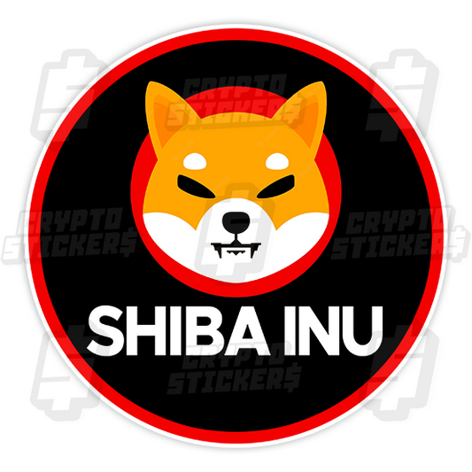 SHIB SHIBA INU CRYPTO STICKERS 3