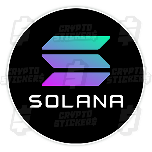 SOL SOLANA CRYPTO STICKERS 3