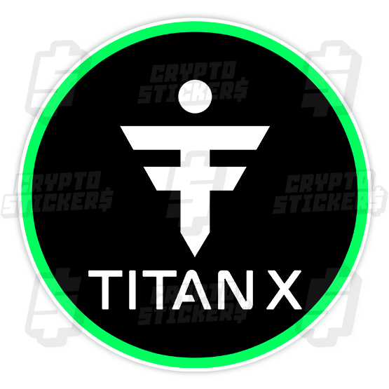 TITAN X CRYPTO STICKERS 3