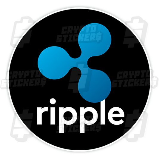 XRP RIPPLE CRYPTO STICKERS 3