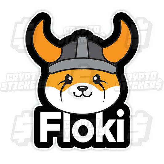 FLOKI CRYPTO STICKERS 4