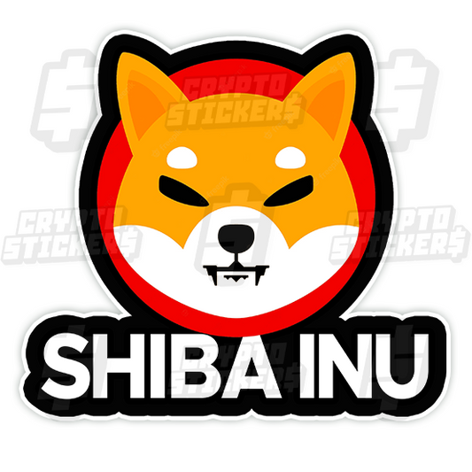 SHIB SHIBA INU CRYPTO STICKERS 4