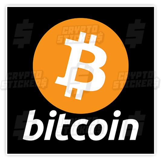 BTC BITCOIN CRYPTO STICKERS 5