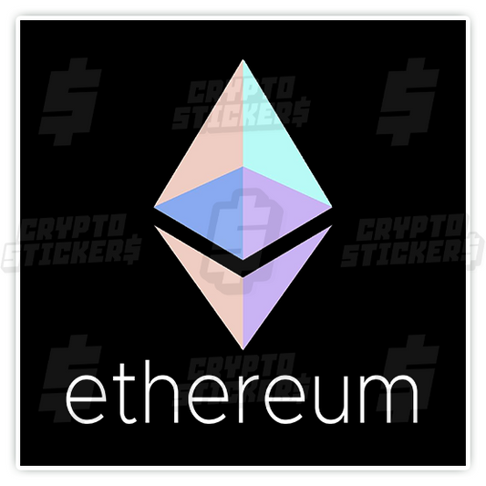 ETH ETHEREUM CRYPTO STICKERS 5