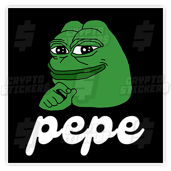 PEPE CRYPTO STICKERS 5