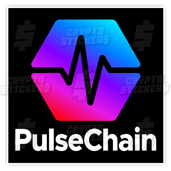 PLS PULSECHAIN CRYPTO STICKERS 5