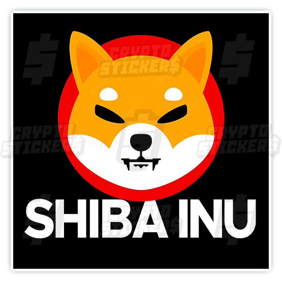 SHIB SHIBA INU CRYPTO STICKERS 5