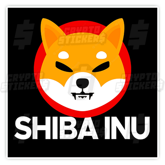 SHIB SHIBA INU CRYPTO STICKERS 5