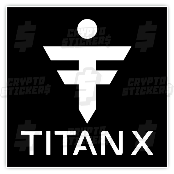 TITAN X CRYPTO STICKERS 5