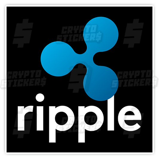 XRP RIPPLE CRYPTO STICKERS 5