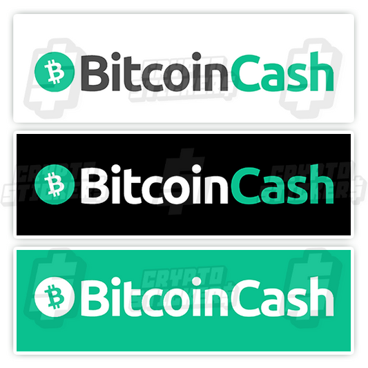 BCH BITCOIN CASH CRYPTO STICKERS 6