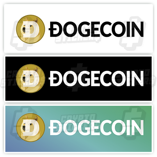 DOGE DOGECOIN CRYPTO STICKERS 6