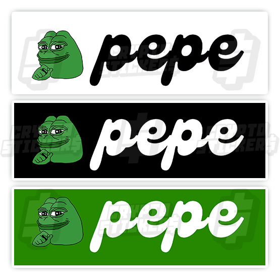 PEPE CRYPTO STICKERS 6