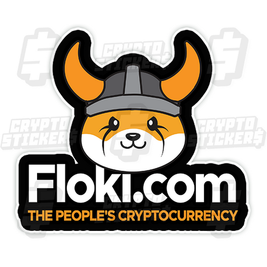 FLOKI CRYPTO STICKERS 7