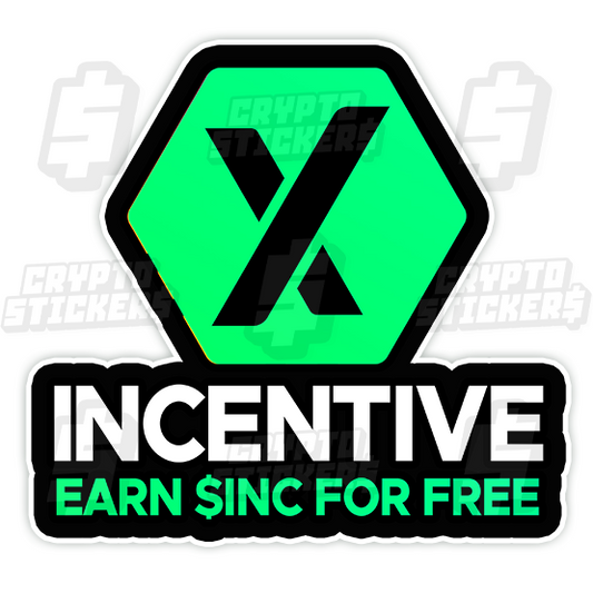 INC INCENTIVE CRYPTO STICKERS 7