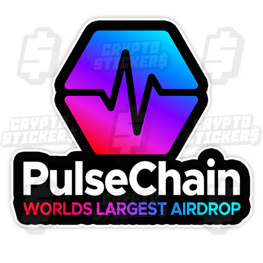 PLS PULSECHAIN CRYPTO STICKERS 7