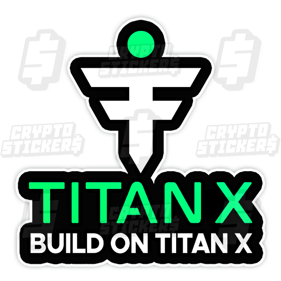 TITAN X CRYPTO STICKERS 7