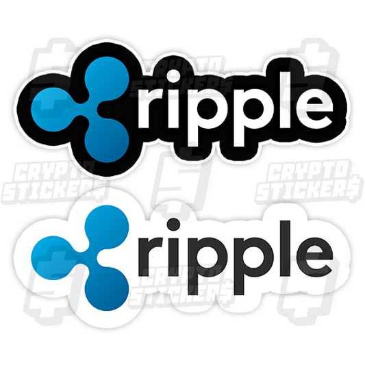 XRP RIPPLE CRYPTO STICKERS 7