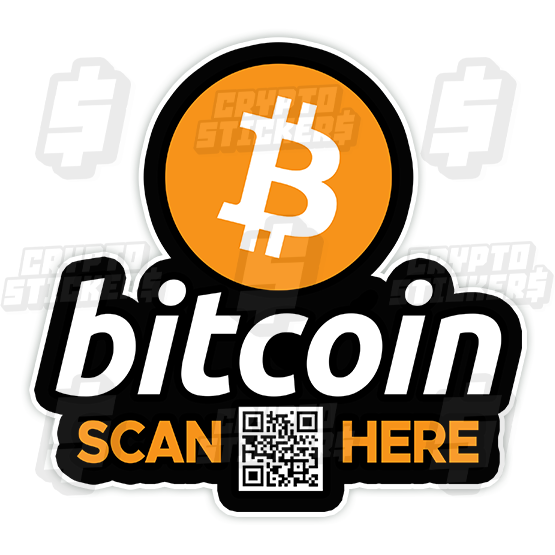 BTC BITCOIN CRYPTO STICKERS 8