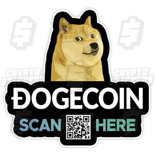 DOGE DOGECOIN CRYPTO STICKERS 8