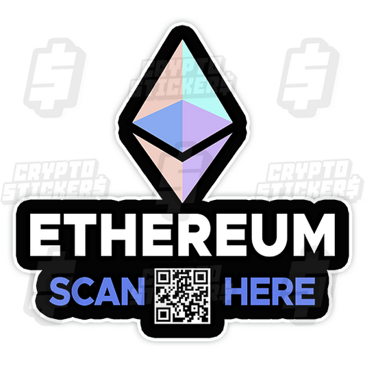 ETH ETHEREUM CRYPTO STICKERS 8