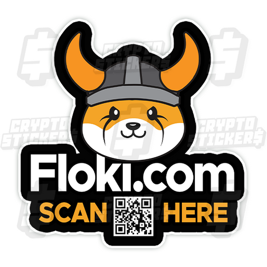 FLOKI CRYPTO STICKERS 8