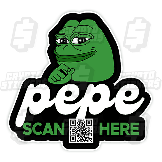 PEPE CRYPTO STICKERS 8