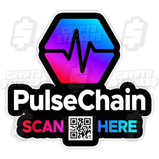 PLS PULSECHAIN CRYPTO STICKERS 8