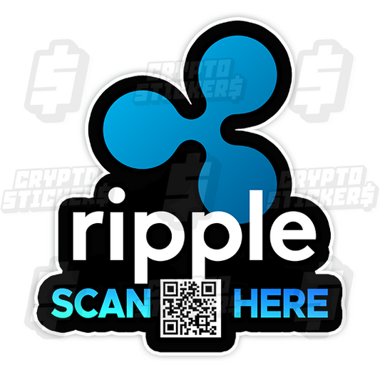 XRP RIPPLE CRYPTO STICKERS 8