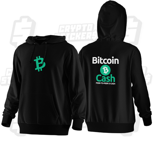 BITCOIN CASH HOODIE BCH CRYPTO MERCH