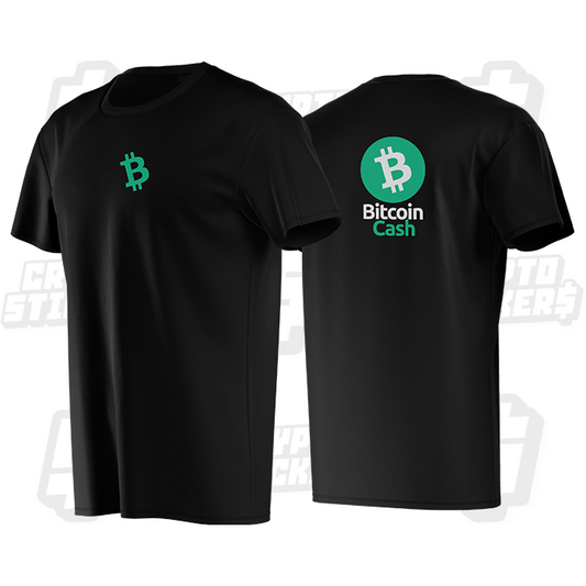BITCOIN CASH T-SHIRT CRYPTO MERCH BCASH T-SHIRT