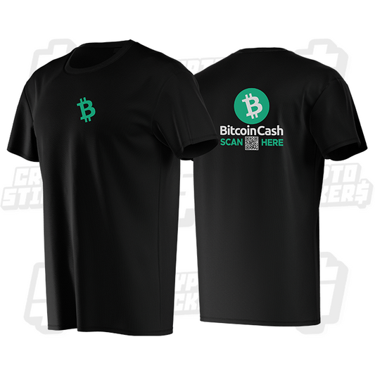 BITCOIN CASH T-SHIRT CRYPTO MERCH BCASH T-SHIRT