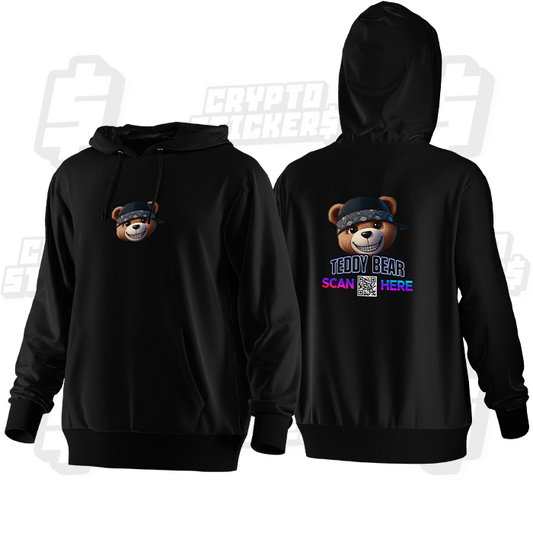 TEDDY BEAR HOODIE BEAR CRYPTO MERCH