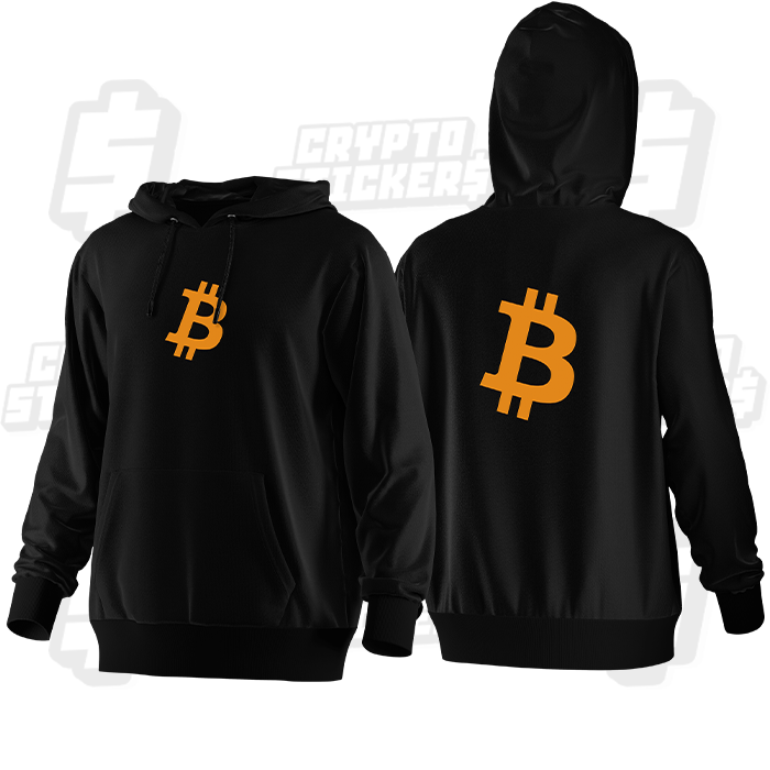 BITCOIN HOODIE BTC CRYPTO MERCH